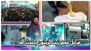 من قلب معصرة عصرية لزيت الزيتون بالقلعة السراغنة : هكذا تتم عملية عصر زيت الزيتون