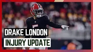 Drake London Shoulder Injury!