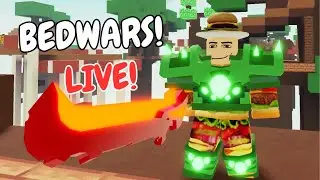 🔴LIVE Roblox Bedwars Customs Playing With Viewers!!!