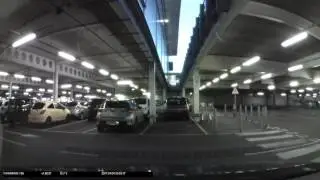Thinkware F50 parking mode recording at night