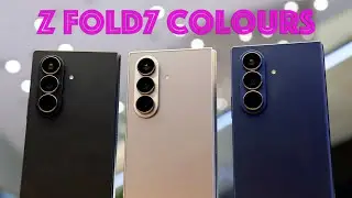 Samsung Galaxy Z Fold 7 Colours