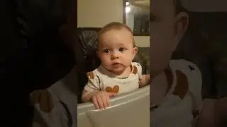 Baby River in high chair communicates with zerberts 5-3-22