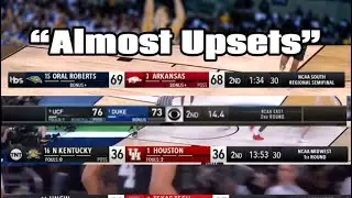 March Madness &ldquo;Almost Upsets&rdquo;