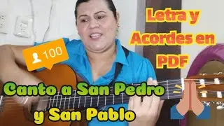 Canto a San Pedro y San Pablo 🎶 (Letra y Acordes en PDF) 🙏
