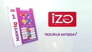 İZƏ Nəşriyyatı - 1-ci sinif İnqetrasiyalı Məntiq kitabı