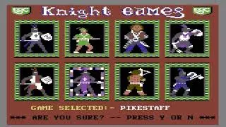 Knight Games C64 1986   Ritterspiele, m'Lord!