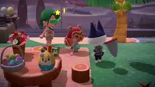 Animal Crossing New Horizons - Hazel and Punchy