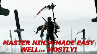 NINJA GAIDEN SIGMA 2 CHAPTER 2: MASTER NINJA DIFFICULTY 100% MADE EASY (W/ HIGH PITCHED COMMENTARY)