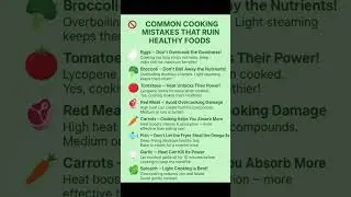 Are You Making These Cooking Mistakes?
