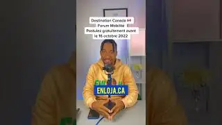 Postulez à Destination Canada 🇨🇦 2023