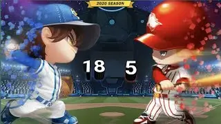PvP baseball superstar 2020 18/5 score win gameplay