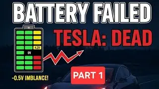 Tesla Over-Discharge FAILED. Brick Change? Part 1 
