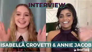 Isabella Crovetti and Annie Jacob talk about filming 'He's All That' dance scene