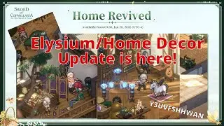 Elysium Home Decor Update is Here! | Sword of Convallaria