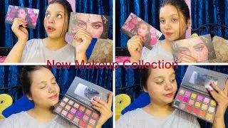 HUDA Beauty Desert Dusk Palette || HUDA Beauty Rose Gold Palette collection ll New Makeup Collectio