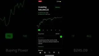 Robinhood update, dividend and growth small portfolio