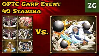 One Piece Treasure Cruise Garp Event 40 Stamina Doffy-Mihawk Slasher Team