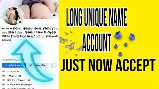 how to meke unique short name symbol Facebook Account working video| 100%