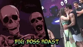 AKANSHA AND ZAID LIP KISS IN BIG BOSS 😁😁💀☠️#bigboss #AKANSHAKISS #KISS