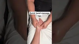 Easy Hand Massage Techniques for relaxation ✨ #shorts