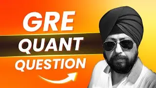 GRE Quantitative reasoning | Solved By Anand Pal Singh #anandsironline #maths# GRE Quant 