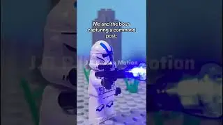 When u hear coughing in Battlefront 2 #clonewars #starwars #battlefront2 #lego #stopmotion