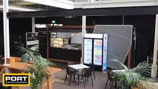 Fast Fuel Shipping Container Cafe - Port Shipping Containers