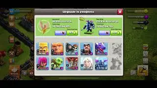 Upgrading P.E.K.K.A.in the laboratory in clash of clans with insane speed! 