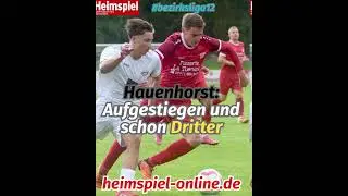 HEIMSPIEL | Bezirksliga 12 - Germania Hauenhorst ist aktuelle der hei&szlig;e Schei&szlig;