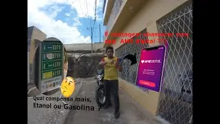 Abastecer com App  AME digital com 10% de cash (Etanol ou gasolina  qual o melhor pra abastecer ?)