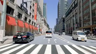 Tokyo Drive [4K] Город Тиёда - Канда, Отэмати и вокзал Токио | ЯПОНИЯ
