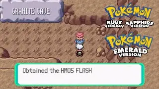 How to get HM05 Flash in Pokemon Ruby & Sapphire and Emerald