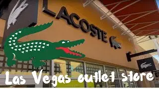 Lacoste for men at Las Vegas North Outlet #lacoste Las Vegas guide