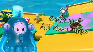 Fall Guys Season 3 All New Maps!