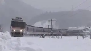 雪列車　ワイドビューひだ