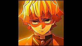 ZENITSU BEFORE SERIOUS AND NOW #demonslayeredit #sportgamer