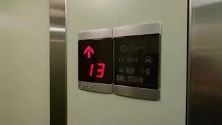 ENOR elevators in a Santiago de Compostela megabuilding      #elevator #ascensor #highrise