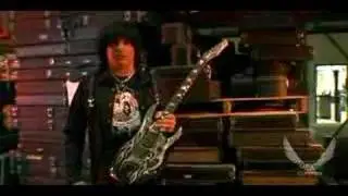Michael Angelo Batio and his new DEAN GUITAR MAB1 Armorflame