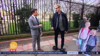 Hoverboard Health and Safety - ITV Good Morning Britain talks to David McClelland