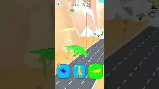 Игра Shape shifting2, уровень #4947, гиперказуальная игра #shapeshifting #gameplay #gaming #short...