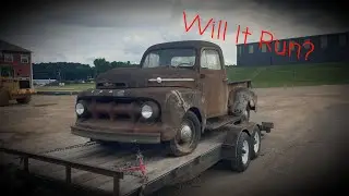 1951 Ford F1 Will it Run Part 1