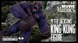 McFarlane Toys Movie Maniacs King Kong (2005) King Kong 6