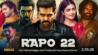 Rapo 22 Full Movie Hindi Dubbed 2025 Latest Update | Ram Pothineni New Movie | South Indian Movie