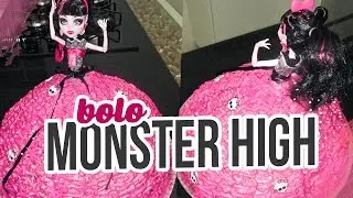 Bolo da Monster High - Brincando de Ana Maria