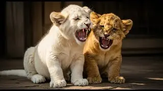 Tiny White Lion Cub Tries to Roar &mdash; You Won&rsquo;t Believe How Fierce It Sounds