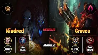 Jankos KINDRED (Jungle) [Press the Attack] VS GRAVES - Challenger EUW Patch 10.24