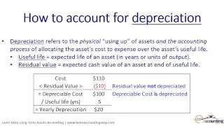 How to account for fixed assets, including depreciation (2 of 5)