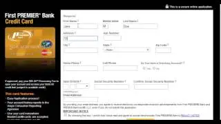 How to apply for 1st Premier