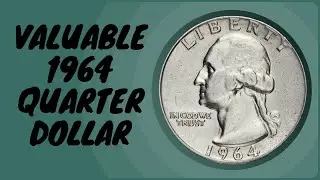 USA 1964 QUARTER DOLLAR WORTH MORE THAN 25 CENTS ,RARE SILVER QUARTER TO LOOK FOR,