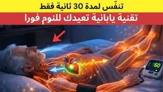 تنفّس لمدة 30 ثانية فقط… تقنية يابانية تعيدك للنوم فورا